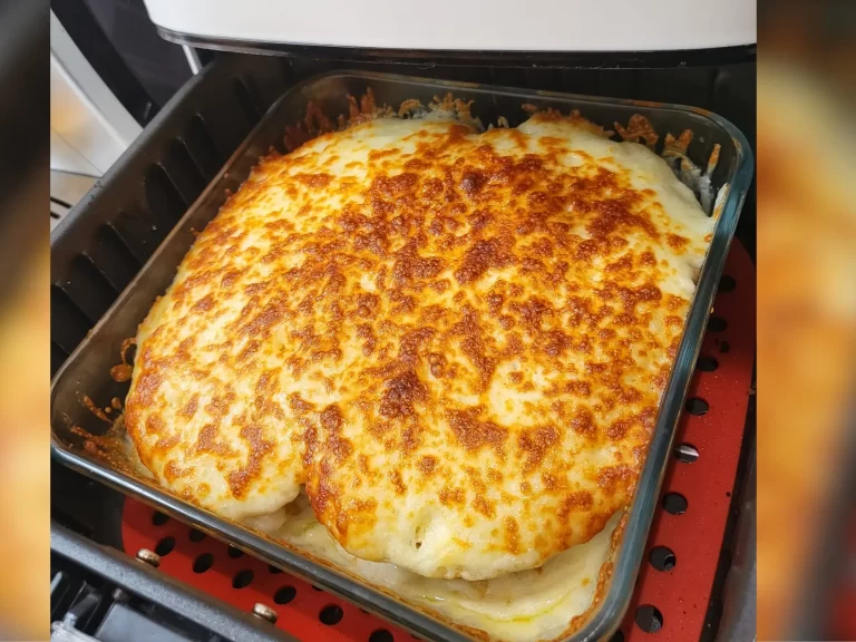 Pastel de carne en Freidora de Aire