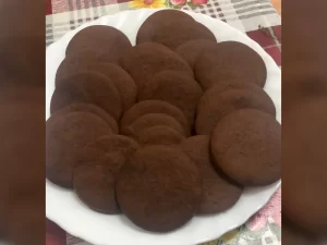 Alfajores de chocolate en Freidora de Aire