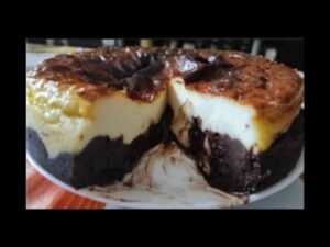 Brownie Cheesecake en Cosori