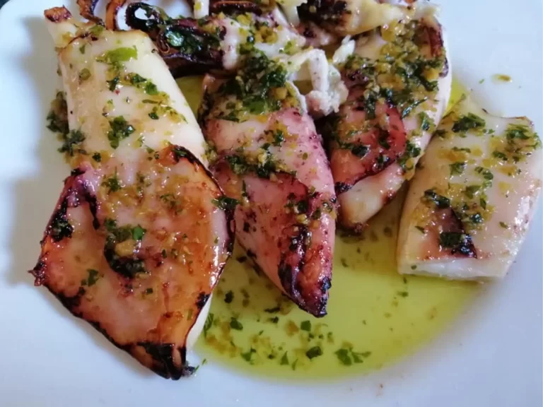 Calamares en freidora de aire