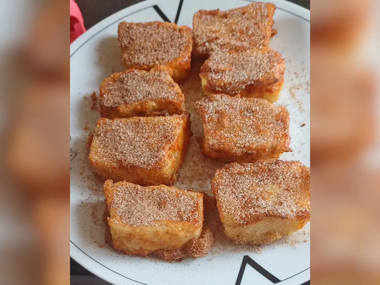 Leche frita en Freidora de Aire