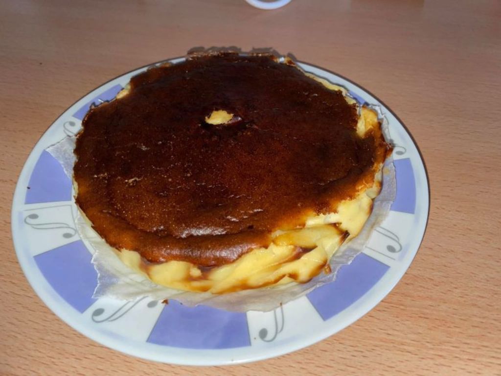 Tarta de queso de la Pedroche en Cosori