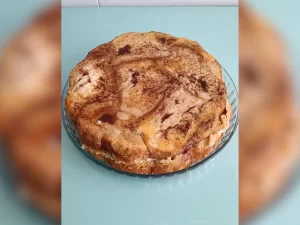 Tarta de torrijas en Freidora de aire