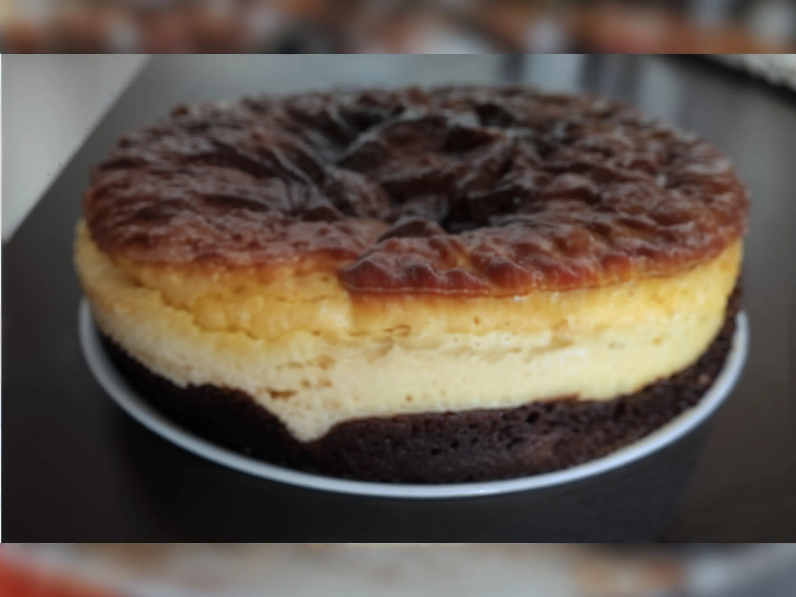 Brownie Cheesecake en Freidora de Aire